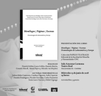 Se presenta Mon�logos | P�ginas | Escenas. Dramaturgias de Latinoam�rica y Europa