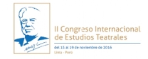 II Congreso Internacional de Estudios Teatrales