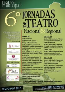 6 Jornadas de Teatro Nacional y Regional